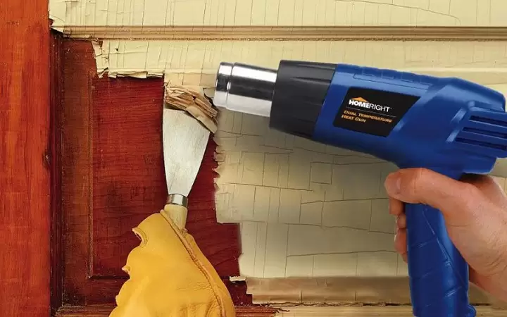 Advantages of A Heat Gun for Paint Removal